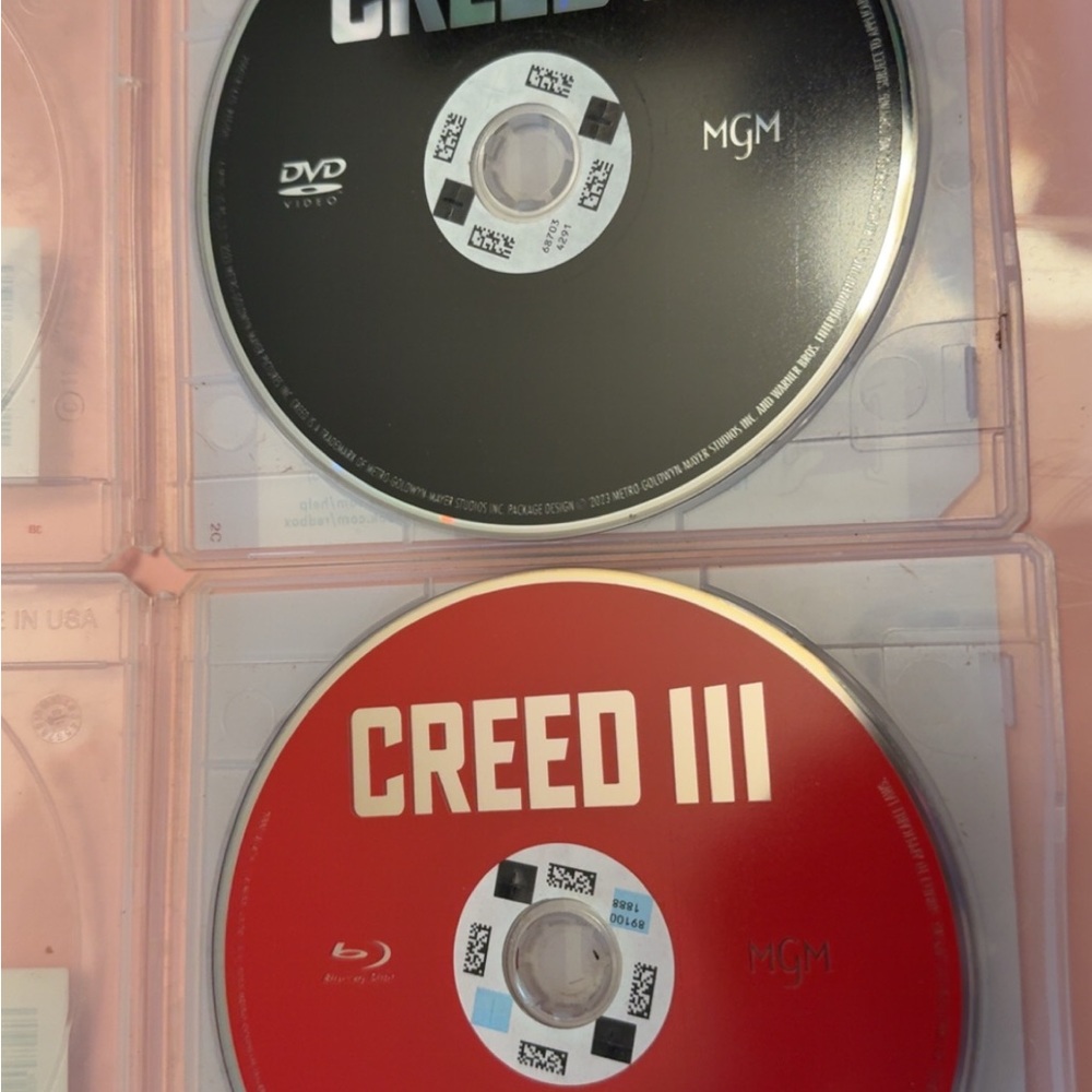 Creed III DVD and Blu-ray Set